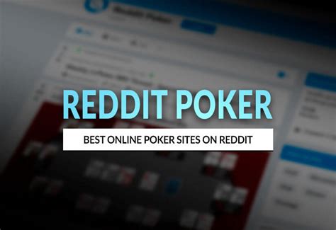  best online poker websites reddit